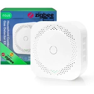 NOUS E9 - Sensor de Gás inteligente Zigbee c/ alarme sonoro e notificações