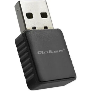 Qoltec 56988 - Mini adaptador USB 3.0 Wi-Fi Dual Band (2.4/5GHz) - 1300Mbps