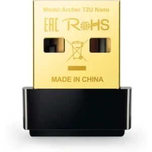 TP-Link Archer T2U Nano - Adaptador Nano USB Wireless Dual Band 200+433Mbps