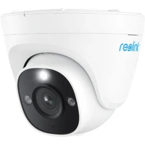 Reolink P344 (RLC-1224A) - Câmara IP (Ethernet c/ PoE) Turret Ultra HD 12MP 4mm c/ IA, IR 30m e Luz LED - IP67