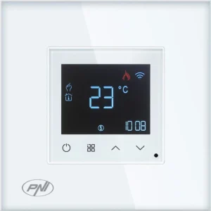 PNI CT26W - Termostato inteligente WiFi de pisos radiantes / Termoacumuladores - 10A (compatível c/ Tuya)