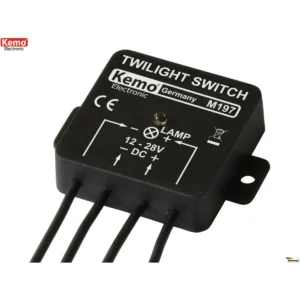 Kemo M197 - Interruptor crepuscular 12..28VDC