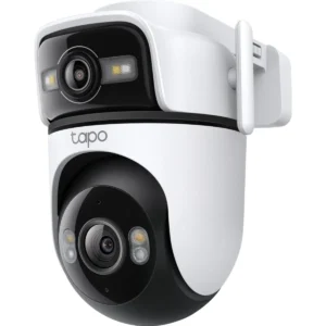 TP-Link Tapo C545D - Câmara IP (Wi-Fi / Ethernet) Pan/Tilt 2K Lente Dupla 2.5mm IR 30m - IP66
