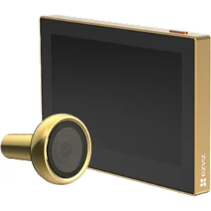 Ezviz HP2 (Golden) - Videoporteiro inteligente WiFi (olho mágico) com display de 4.3'' - dourado