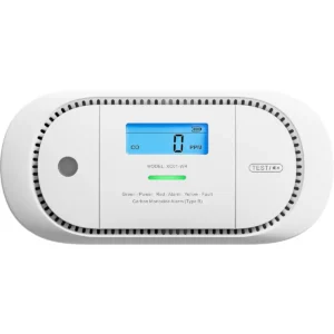 X-Sense XC01-WR - Detector/alarme autónomo de monóxido de carbono 85dB