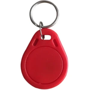 Porta-chaves TAG de proximidade por radiofrequência - Vermelho - RFID 125Khz