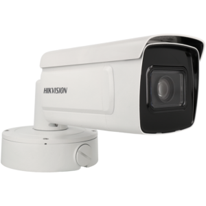 Câmara leitura de matrículas (ANPR) IP de 4 Mpx e óptica varifocal motorizada (zoom)